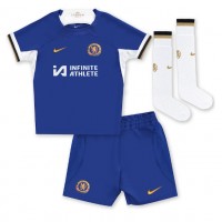 Echipament fotbal Chelsea Reece James #24 Tricou Acasa 2023-24 pentru copii maneca scurta (+ Pantaloni scurti)